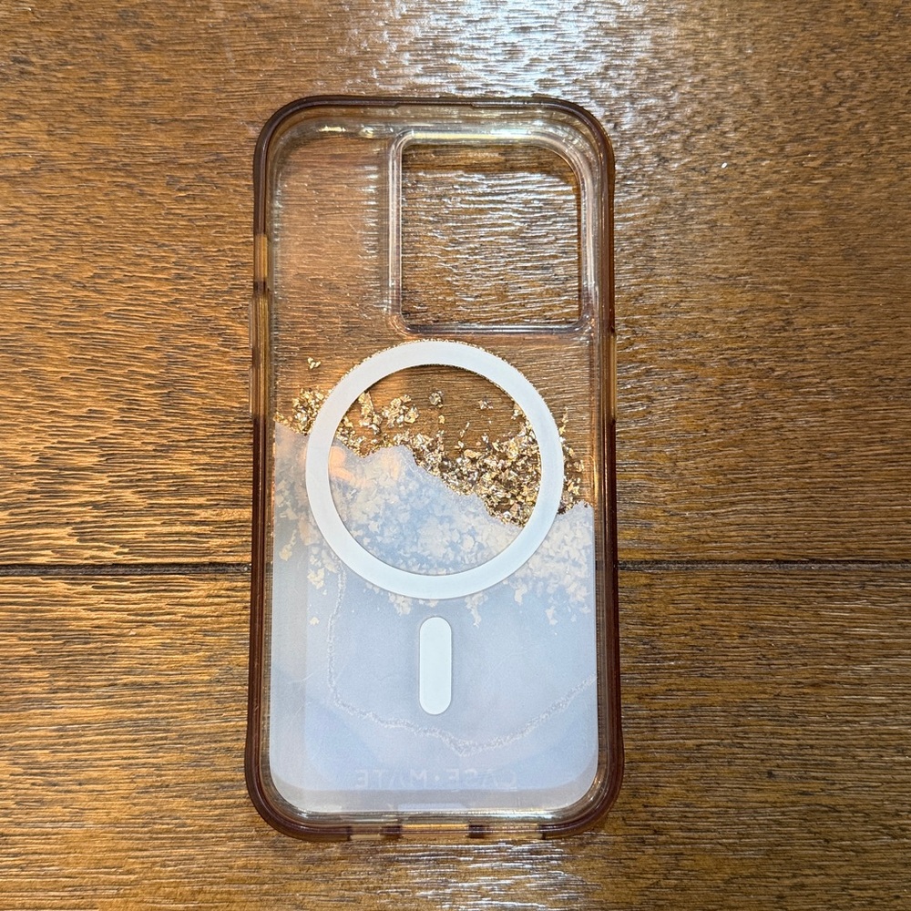 case-mate Karat Marble MagSafe Case for iPhone 15 Pro - Picture 2 of 3